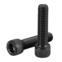 İmbus M4x35mm Cıvata Siyah Alyan Başlı Dın912 10 Adet Diğer