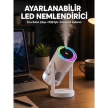 Rgb Işıklı Hava Nemlendirici Ultrasonik Teknoloji Ve Portatif Tasarım Yeni Nesil Çr