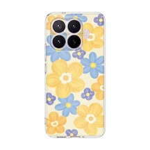 Xiaomi 17t Pro Uyumlu Soft Pastel Çiçek Bahçesi Baskılı Silikon Kılıf