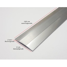 Alüminyum Kapı Eşik Profili Zemin Parke Profili 4 Cm X 120 Cm Gri 112295575