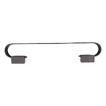 Damla Side Uzun Havluluk 45 Cm Antrasit-3924An Antrasit