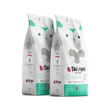 Toi Moi Naturel Kokusuz Sodyum Bentonit Kedi Kumu 2 x 10 L