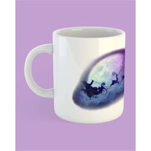 Beyaz Yılbaşı Ikonik Kupa Bardak Renkli