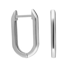 Oval Küpe 717030 Silver