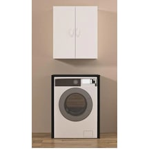 Damla Tamamı Mdf Banyo Üst Dolabı, Çamaşır Makinası Üstü, Mutfak Dolabı Çok Renkli