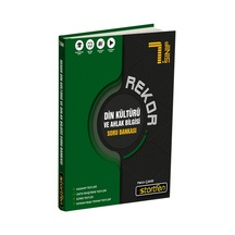 STARTFEN 7.SINIF REKOR DİN KÜLTÜRÜ VE AHLAK BİLGİSİ SORU BANKASI