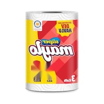 Üç Katlı Dev Havlu - Yüksek Emici Kapasite Açık Gri