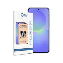 Samsung Galaxy A36 İle Uyumlu Tam Kaplayan Mat Seramik Nano Esnek Ekran Koruyucu Cam