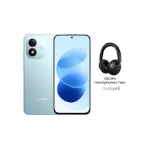 Xiaomi Redmi Note 17 5G 6 GB 256 GB (Xiaomi Türkiye Garantili) Mavi+Xiaomi Redmi Neo Bluetooth 5.4 Kulaküstü Siyah Kulaklık