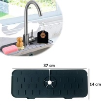 Buffer Lavabo İçin Silikon Mutfak Tezgahı Sıçrama Koruma Pratik