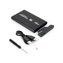 2.5 USB Sata HDD Harddisk Kutu Aliminyum Gövde - Harici HDD Kutu