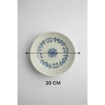 6'lı Venue Çukur Tabak 20.4cm Dijital Valeria-c Rinart Krem