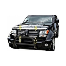 Dodge Nitro Krom Ön Panjur 16 Parça P.Çelik 2006 -2012