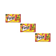 First Sour Patch Kids Redberry Kırmızı Meyve Aromalı Şekersiz Sakız 27 G - 3'lü Paket