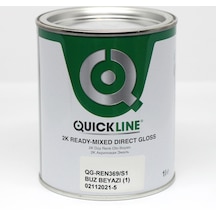 Quıckline 2k Düz Renk-buz Beyazı-1l