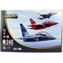 Kinetic K48063 1/48 Ölçek, Alenia M-346 Eğitim Savaş Uçağı, Plastik Model Kiti-56338