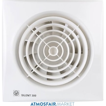 Silent - 300 Crz 150 'Lik Sessiz. Timer 'Lı Banyo Fanı