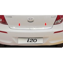 Hyundai İ20 Formlu Krom Bagaj Alt Çıtası 2008-2012 N11.11567