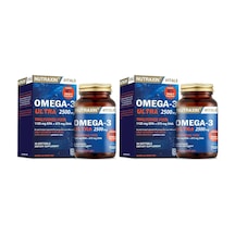 Vitals Ultra Omega-3 2500 Mg 30 Kapsül Takviye Edici Gıda 2 Paketi