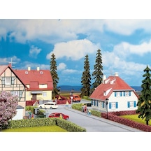 Noch 21512 Çalı Çitler, Yeşil, 2 Adet, 1.5x0.8 Cm. Diorama Malzemesi-54852