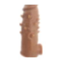 Odins Shop 3.5 CM Dolgulu  Realistik Penis Kılıfı