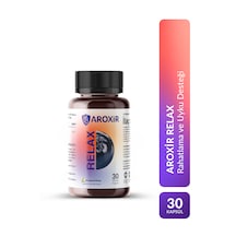 Aroxir Relax Uyku Desteği Aronya, Magnezyum Bisglisinat, 5- Htp, Melisa Ve Safran 30 Kapsül