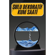 3d Led Işıklı Kum Saati Gece Lambası Hareketli Sulu Kum Saati Dekoratif Mh-hs3269-8412