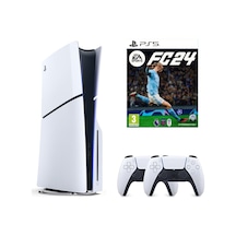 Sony Playstation 5 Slim 1 TB Standart Edition Konsol + 2 Kol + PS5 FC 24 (İthalatçı Garantili)