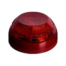 Teknim Tfs-3193r Konvansiyonel Yangın Alarm Flaşörü, Kırmızı En54-23 Sertifikalı