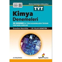 Tyt Kimya 30 Deneme Aydın Yayınları (533847821)