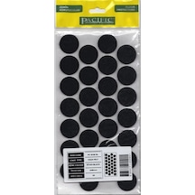 Mey İthalat Pacific 6128 Bl Yapışkanlı Keçe 28 Mm Siyah