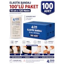 Elastik Bandaj 15cmx 1,20 Metre 100'lü Ds Sağlık