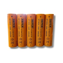 Sp-18650-1200f 3.7v 1200mah Li-ion Pil Başlıksız 5'li