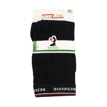 Büyük Beden Likralı Bambu Boxer Siyah 001
