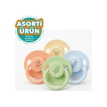 Wee Baby Pure Yuvarlak Kauçuk Emzik No:2 Çok Renkli