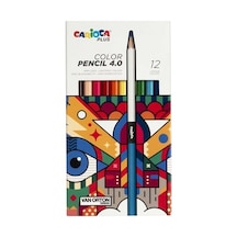 Çizim İçin Uygun Kuru Boya Kalemi, 4.0 Mm Uç İle Renkli 124-Pembe