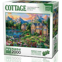 Ks Games 2000 Parça Göl Kenarında Puzzle