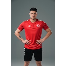 Hummel Milli Takım Line Kamp Tişört Kırmızı