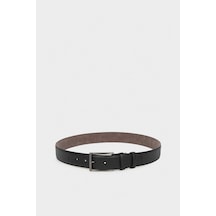 Defacto Erkek Dikdörtgen Toka Suni Deri Jean Kemeri H6881axnsbk27 Siyah-bk27