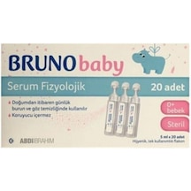 Bruno Serum Fizyolojik 5 Ml X 20 Flakon