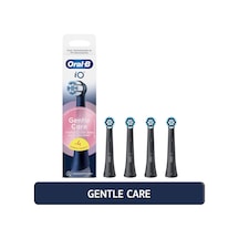 Oral-b İo Gentle Care Siyah Diş Fırçası Yedek Başlığı 4 Adet