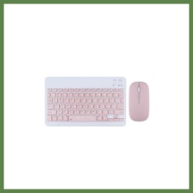 Bezos Kyb71 Kablosuz Türkçe Q Klavye Mouse Set - Pembe Hb006 Diğer