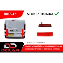 Lvsqvr Tampon Reflektörü R-l Master Iı 01 Movano Iı 01 Trafıc Iı 06 Vıvaro 06 Çok Renkli