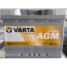 Varta / A8 Agm 60 Amper Start-stop Akü 2025 Tarihli