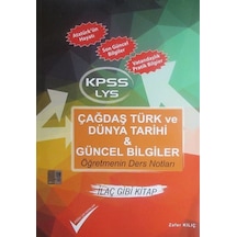 KPSS LYS Çağdaş Türk ve Dünya Tarihi - Güncel Bilgiler Öğretme...
