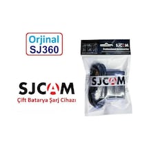 Sjcam Sj360 Çift Batarya Şarj İstasyonu Dual Usb Charger
