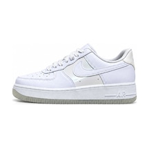 Nike Air Force 1 '07 Af1 Leather Womens Sneaker Kadın Hakiki Deri Günlük Spor Ayakkabı Beyaz