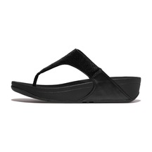 Roncato 090 All Black Terlik Kadın Diğer Jf3-090 /675 /b50 Fitflop Lulu Sequin Toe-post Siyah