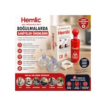 Hemlich İlkyardim Kiti Uts Kayıtlı 2 Baslık Bır Arada Kirmizi Yada Beyaz Gövde