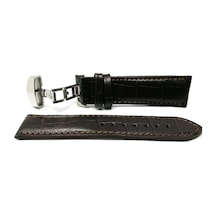 Hertür Saate Uygun Kelebek Toka 22 Mm Siyah Kordon